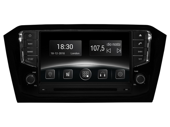 Мультимедийная система Gazer CM5008-3G2 для автомобиля VW Passat B8 2014-2017 - изображение 1