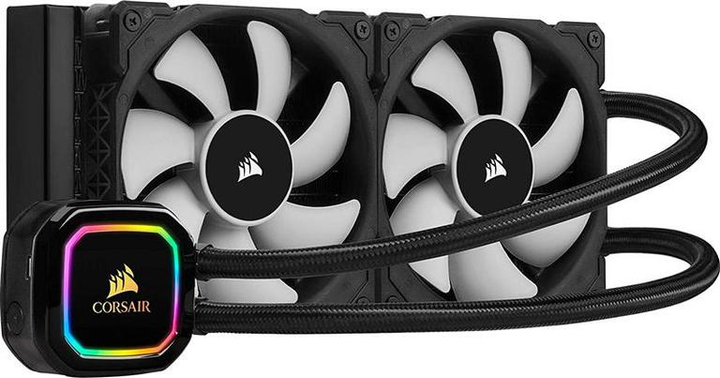 Система водяного охлаждения CORSAIR iCUE H100i RGB Pro XT (CW-9060043-WW) - изображение 1