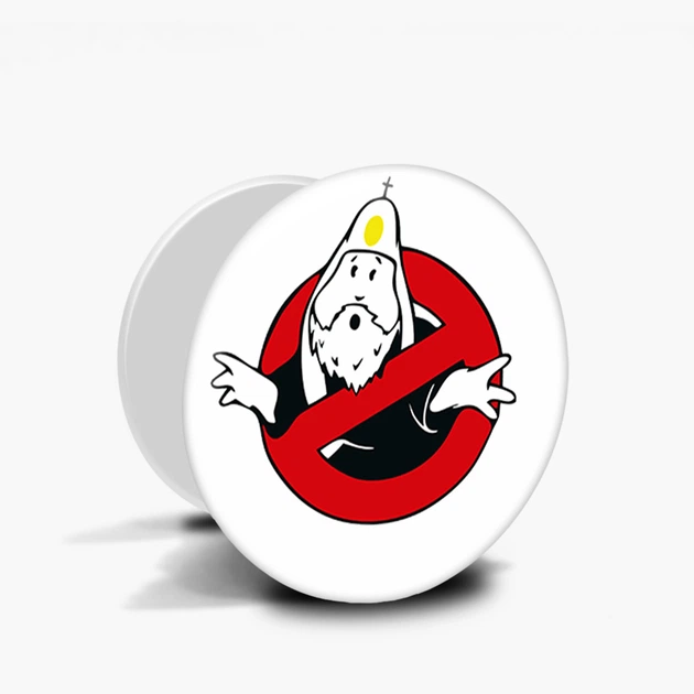 Попсокет (Popsockets) держатель для смартфона Охотники за привидениями (8754-2079-WT) Белый - Фото 5 Попсокет (Popsockets) держатель для смартфона Охотники за привидениями (8754-2079-WT) Белый - изображение 5