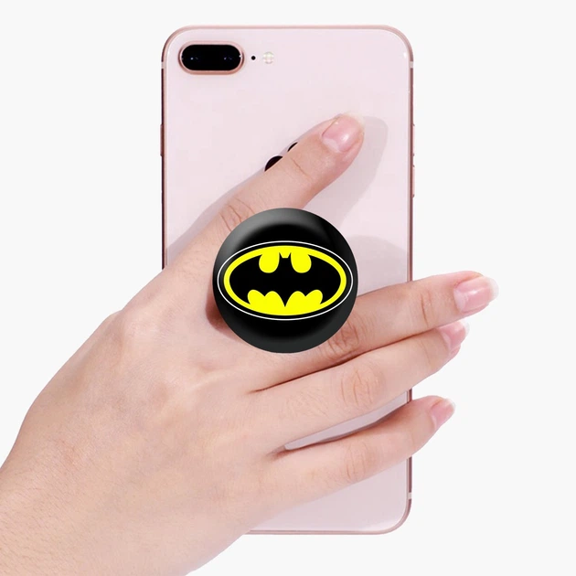 Попсокет (Popsockets) держатель для смартфона Бэтмен ДИСЫ (Batman DC) (8754-1444-BK) Черный - Фото 11 Попсокет (Popsockets) держатель для смартфона Бэтмен ДИСЫ (Batman DC) (8754-1444-BK) Черный - изображение 11