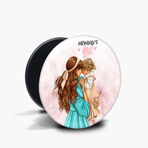 Попсокет (Popsockets) держатель для смартфона мама с дочерью (8754-1375-BK) Черный - Фото 9 Попсокет (Popsockets) держатель для смартфона мама с дочерью (8754-1375-BK) Черный - изображение 9