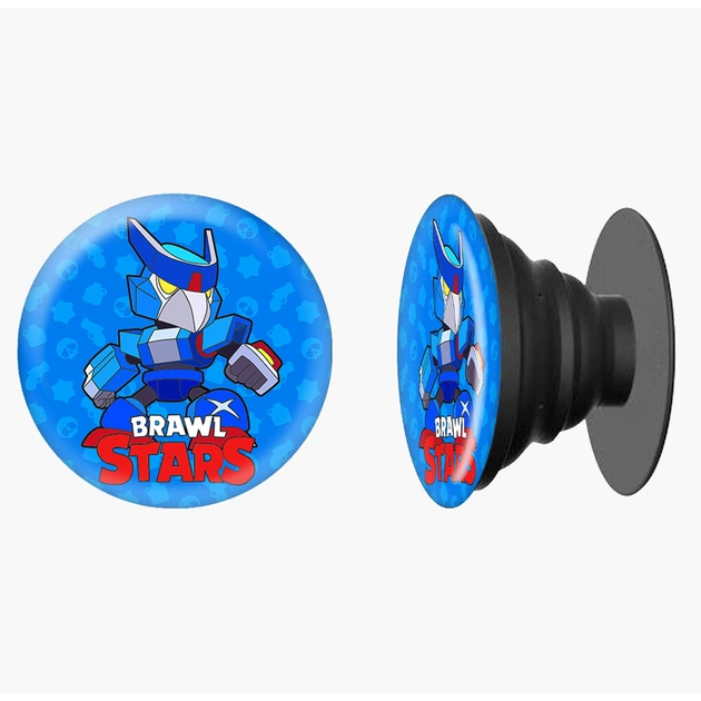 Попсокет (Popsockets) держатель для смартфона Ворон Меха Браул Старс (Crow Mech Brawl Stars) (8754-1008-BK) Черный - Фото 8 Попсокет (Popsockets) держатель для смартфона Ворон Меха Браул Старс (Crow Mech Brawl Stars) (8754-1008-BK) Черный - изображение 8