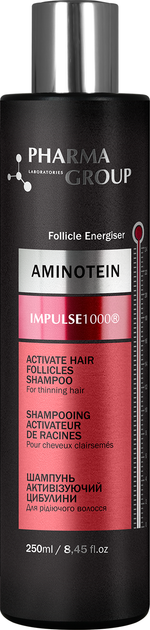 Шампунь Pharma Group Laboratories Aminotein + Impulse 1000 Активізація волосяних цибулин 250 мл від Rozetka на платформі USKIDKA Акція на Шампунь Pharma Group Laboratories Aminotein + Impulse 1000 Активізація волосяних цибулин 250 мл від Rozetka