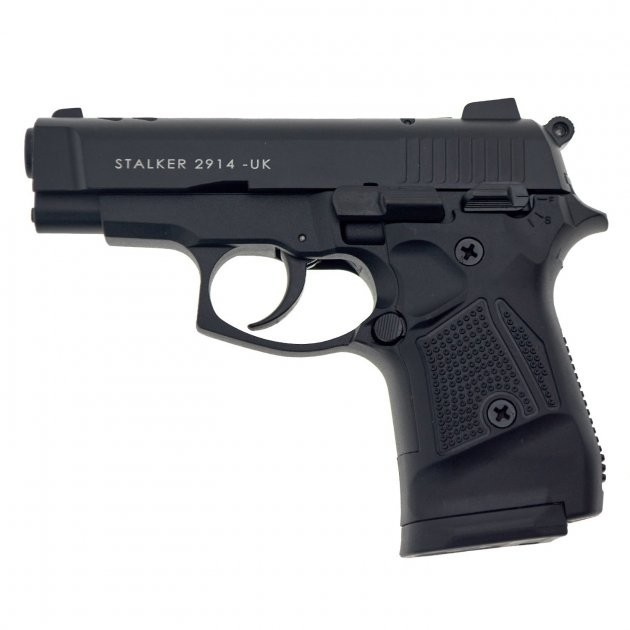 Стартовий пістолет Stalker 2914 UK Black - зображення 1