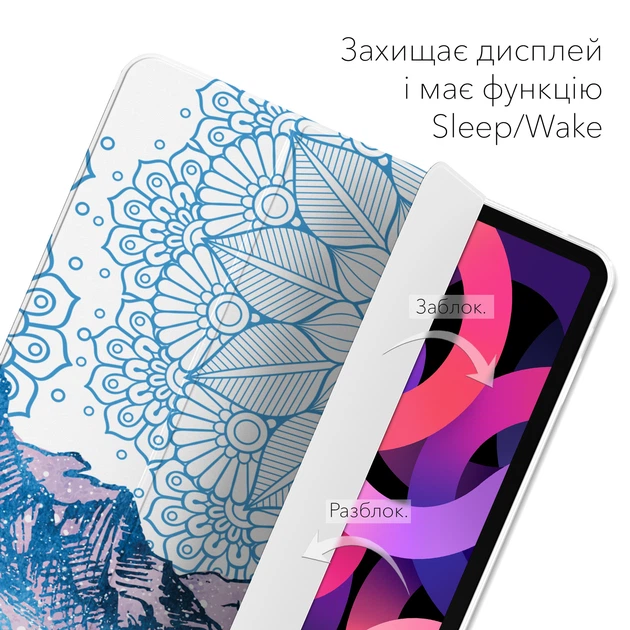 Чохол книжка, обкладинка для Apple iPad mini 6 (Барвисті гори) A2567/A2568/A2569 (2021), 8.3 міні - Фото 5 Чохол книжка, обкладинка для Apple iPad mini 6 (Барвисті гори) A2567/A2568/A2569 (2021), 8.3 міні - зображення 5