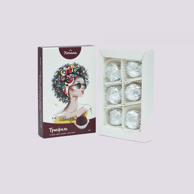 Конфеты Кохана со вкусом «Трюфель» без сахара120г – купить в Украине ...