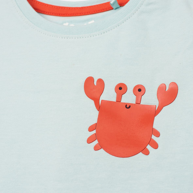 Body T-shirt 5.10.15 Fantastic Aqua 5T4021 74 cm Niebieski (5902361952125) - obraz 3