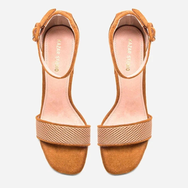 Босоніжки Kazar 50619-TK-18 40 Коричневі (5903387281435) - зображення 4