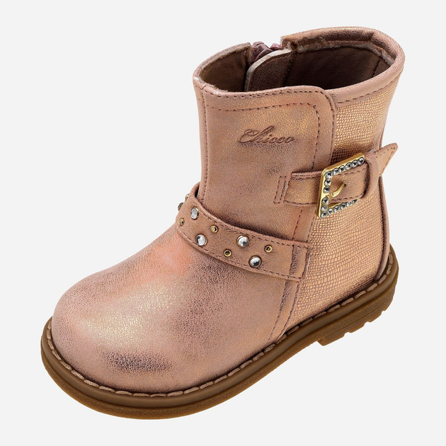 Дитячі демісезонні черевики для дівчинки Chicco 01062648000000-100 29 Рожеві (8051182043646) - зображення 1