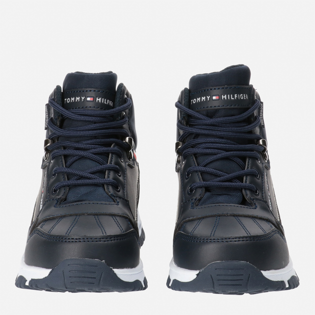 Підліткові демісезонні черевики для хлопчика Tommy Hilfiger T3B5-32540-1485800 41 Блакитні (8052578035313) - зображення 4