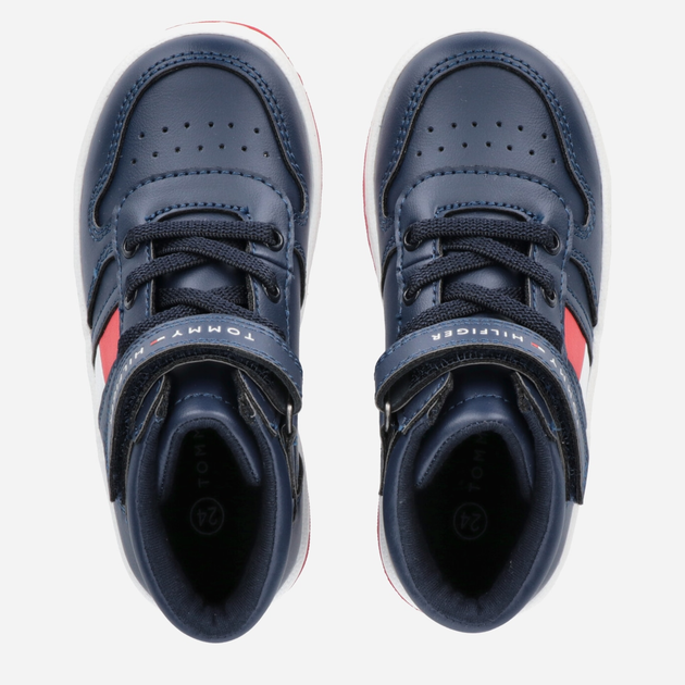 Trzewiki chłopięce Tommy Hilfiger T3B9-32476-1351800 30 Niebieskie (8052578013588) - obraz 3