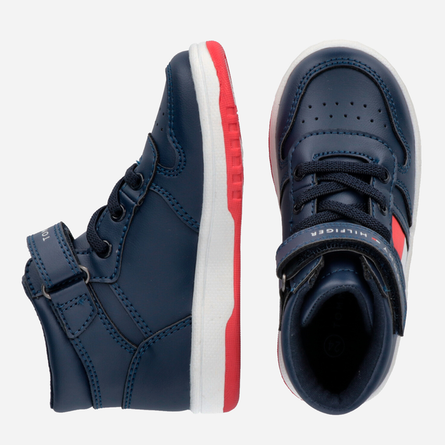 Trzewiki chłopięce Tommy Hilfiger T3B9-32476-1351800 30 Niebieskie (8052578013588) - obraz 4