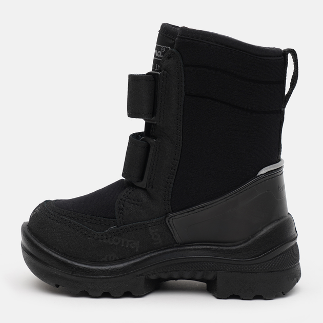 Дитячі зимові чоботи-дутики для хлопчика Kuoma Crosser wool 1360-20 25 16.1 см Чорні (6410901471252) - зображення 3