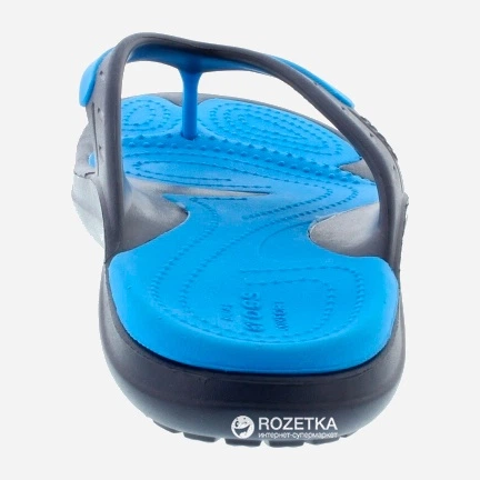 Klapki japonki męskie Crocs Jibbitz MODI Sport Flip 202636-49T-M11 45-46 28 cm Niebieskie (887350879254) - obraz 4