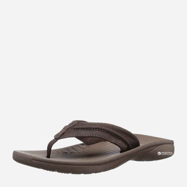 Чоловічі в'єтнамки Crocs Yukon Mesa Flip M 202594-23B-M12 46-47 30 см Коричневі (887350750324) - зображення 2