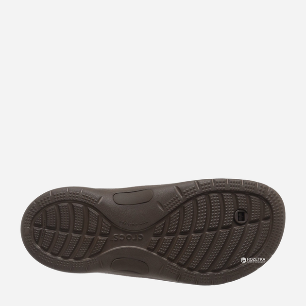 Чоловічі в'єтнамки Crocs Yukon Mesa Flip M 202594-23B-M12 46-47 30 см Коричневі (887350750324) - зображення 6