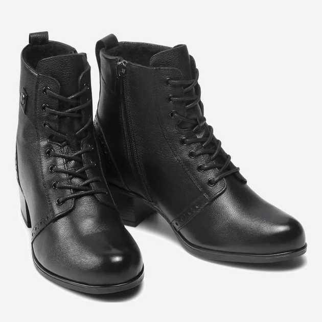 Botki damskie skórzane Lasocki EST-GUSTA-03 37 24.1 cm Czarne (5903698808505) - obraz 5