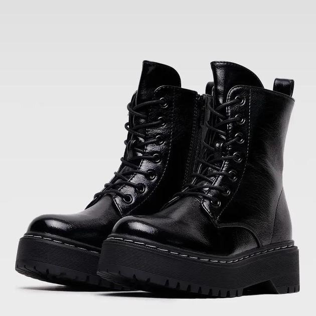 Жіночі черевики високі DeeZee WS5207-09 39 24.5 см Чорні (5904248024895) - зображення 2