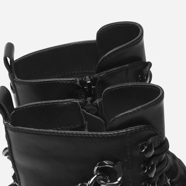 Glany damskie na platformie wysokie DeeZee WS5598-16 38 24 cm Czarne (5904248030094) - obraz 5