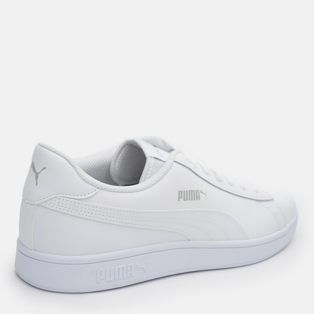 Sneakersy damskie skórzane Puma Smash v2 L 36521507 39 (6UK) 25 cm Białe (4059505054588) - obraz 4