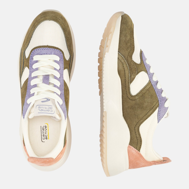 Buty sportowe damskie Camel Active Ramble 24131026 40 (8US) 25.5 cm Szary/Biały (4063996388817) - obraz 3