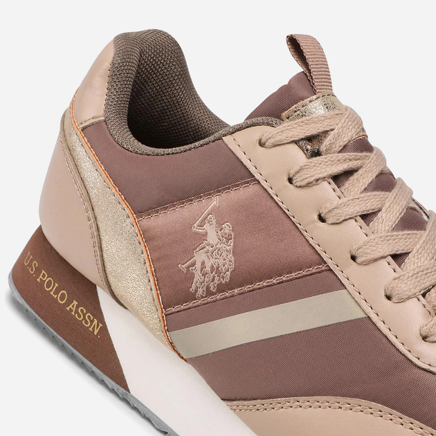 Жіночі кросівки U.S. Polo Assn Sneaker NOBIW002WBNY4 35 Бежеві (8055197313909) - зображення 7