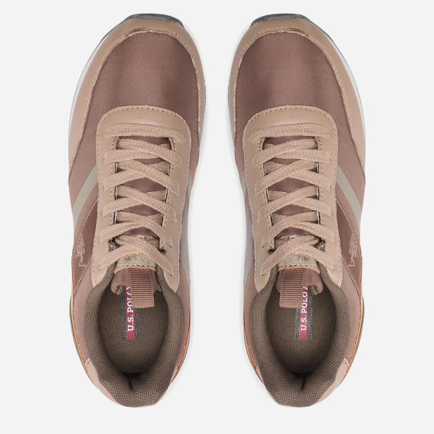 Жіночі кросівки U.S. Polo Assn Sneaker NOBIW002WBNY4 37 Бежеві (8055197313923) - зображення 5