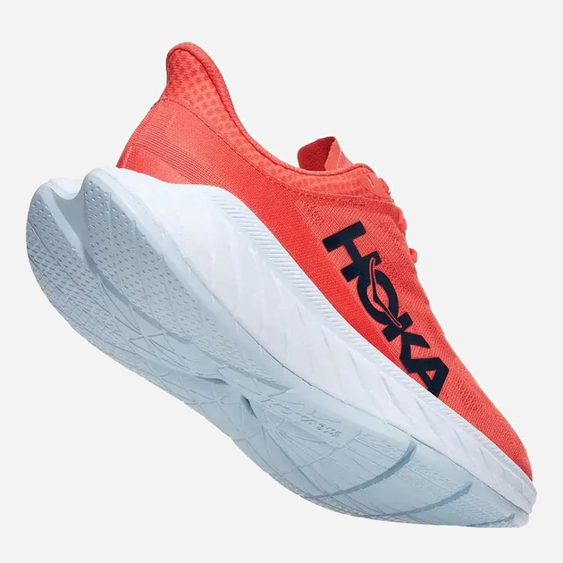 Жіночі кросівки для бігу HOKA ONE ONE Carbon X 2 1113527 38 Червоні (194715340398) - зображення 10