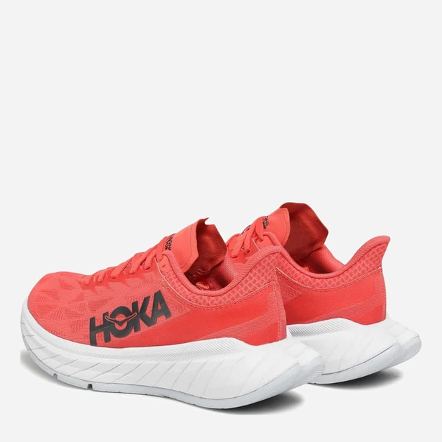 Buty do biegania po asfalcie damskie HOKA ONE ONE Carbon X 2 1113527 40 2/3 Czerwone (194715340305) - obraz 3