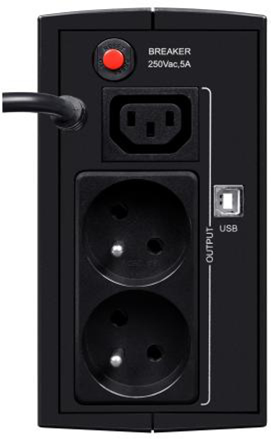 ДБЖ Ever DUO Line-Interactive 550VA 330W AVR (T/DAVRTO-000K55/01) - зображення 3