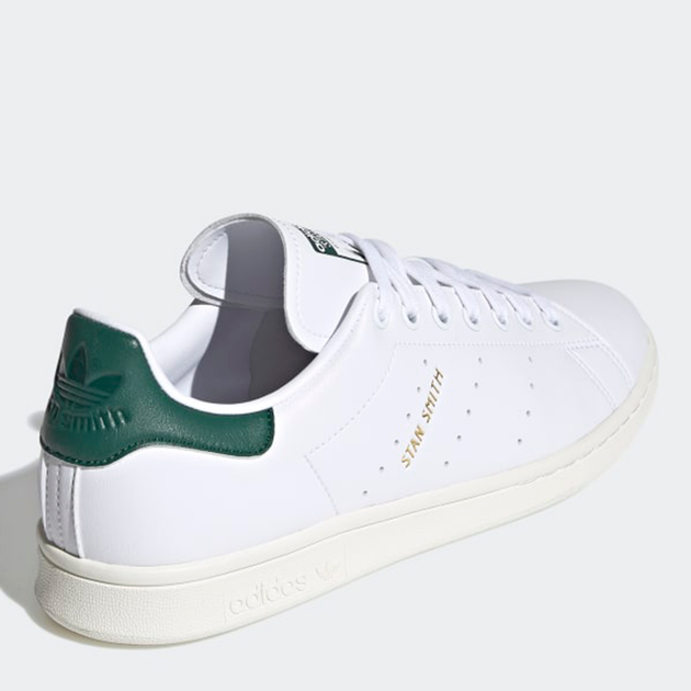 Жіночі кеди низькі adidas Originals Stan Smith FX5522 35 (3.5UK) 22.2 см White/Collegiate Green/Off White (4064037448774) - зображення 4