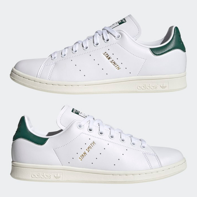 Жіночі кеди низькі adidas Originals Stan Smith FX5522 36.5 (4UK) 22.5 см White/Collegiate Green/Off White (4064037448699) - зображення 5