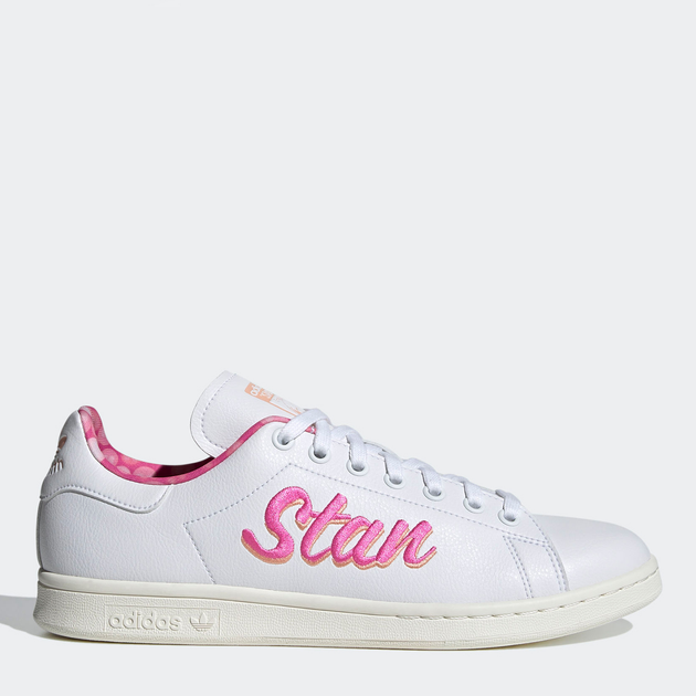 Жіночі кеди низькі Adidas Originals Stan Smith FX5569 38.5 (6.5UK) 25 см White/Screaming Pink/Off White (4064037527479) - зображення 1