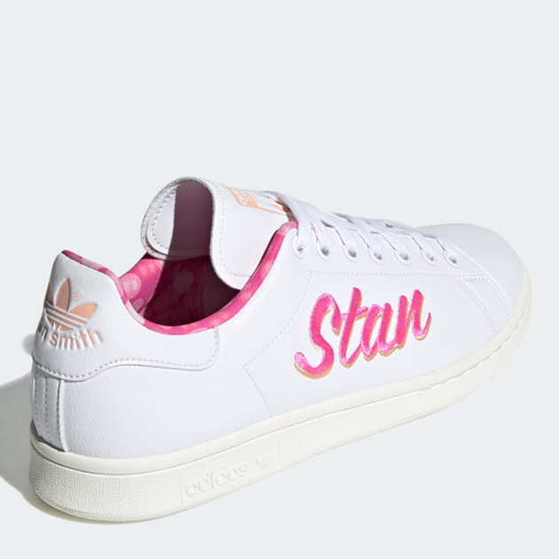 Кеди adidas Originals Stan Smith FX5569 36 (4.5UK) 23 см White/Screaming Pink/Off White (4064037527486) - зображення 4
