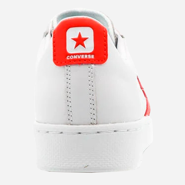 Чоловічі кеди низькі Converse Pro Leather 170756C 42.5 Білий/Помаранчевий (194432895164) - зображення 6