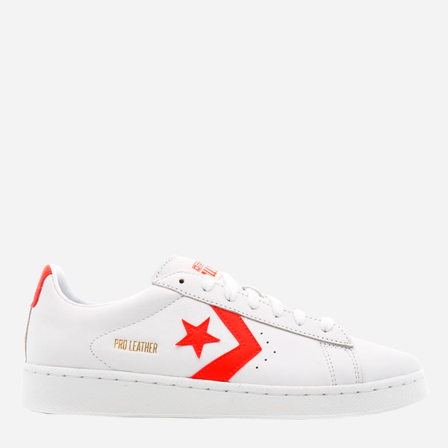 Чоловічі кеди низькі Converse Pro Leather 170756C 45 (11) White/Orange (194432894976) - зображення 1