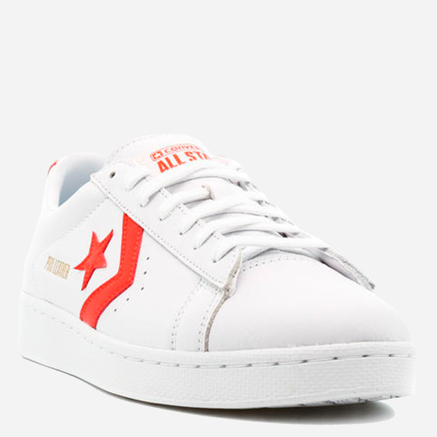 Чоловічі кеди низькі Converse Pro Leather 170756C 45 (11) White/Orange (194432894976) - зображення 2