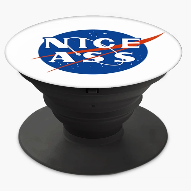 Попсокет (Popsockets) держатель для смартфона Насса (NASA) (8754-2017-BK) Черный - изображение 3