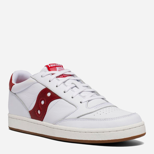 Чоловічі кеди низькі Saucony Jazz Court S70555-6 45 (11) 29 см White/Red (194917399668) - зображення 2