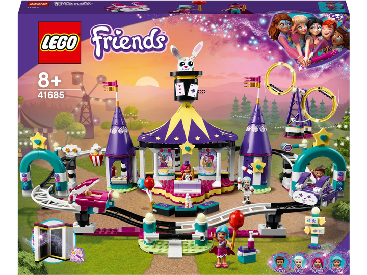 Конструктор LEGO Friends Американські гірки на Чарівному ярмарку 971 деталь (41685) - зображення 1