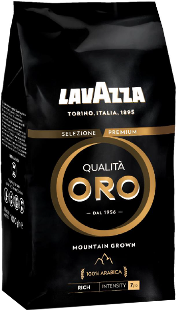 Kawa ziarnista Lavazza Oro Mountain Grown 1 kg (8000070030022) - obraz 1