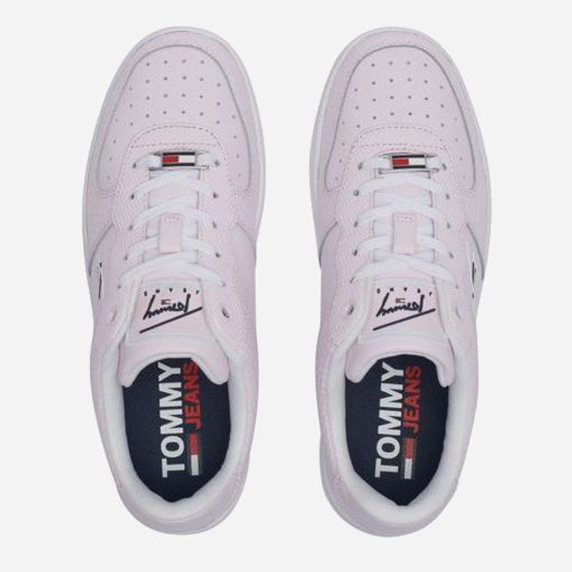 Жіночі кеди низькі Tommy Jeans EN0EN01427-TOG 37 Рожеві (8720114364011) - зображення 6