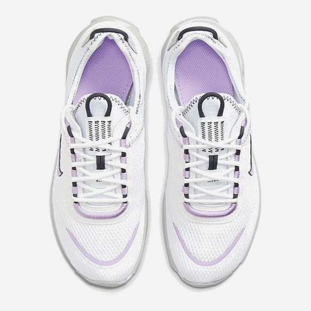 Підліткові кросівки для дівчинки Nike React Live CW1622-102 37.5 (5Y) White/Grey Fog/Off Noir/Lilac (19523928457115) - зображення 3