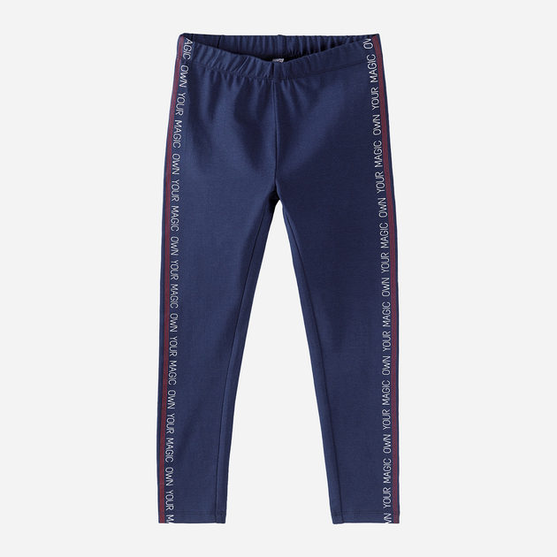 Legginsy 5.10.15 Mix And Match 4M4104 146 cm Granatowe (5901463213240) - obraz 1