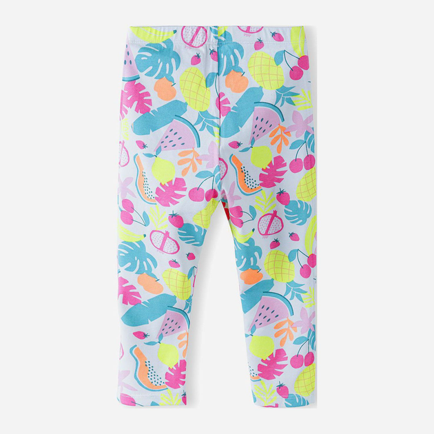 Legginsy 5.10.15 Urban Tropics 3M4032 92 cm Białe/Różowe Zielone (5902361980340) - obraz 2