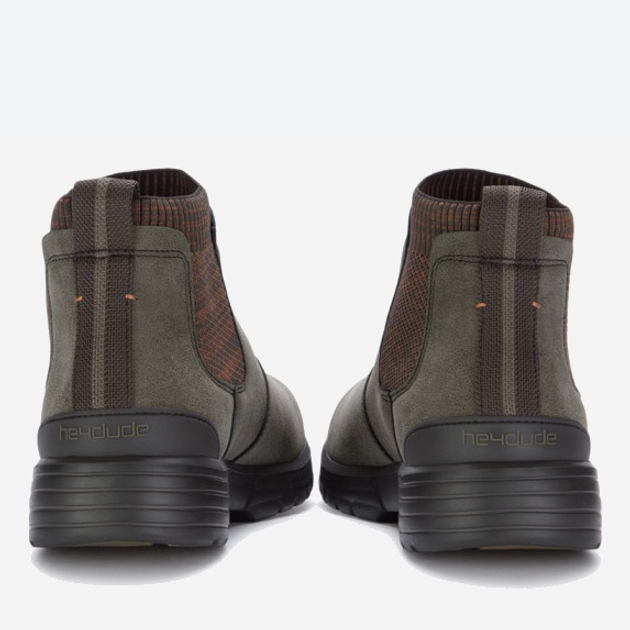 Sztyblety męskie Hey Dude 113311001 41 (8US) 27 cm Khaki (4894881143071) - obraz 3
