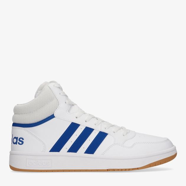 Trzewiki męskie wysokie sznurowane adidas Hoops 3.0 Mid GW3021 42.5 27 cm Białe (5904248838553) - obraz 1