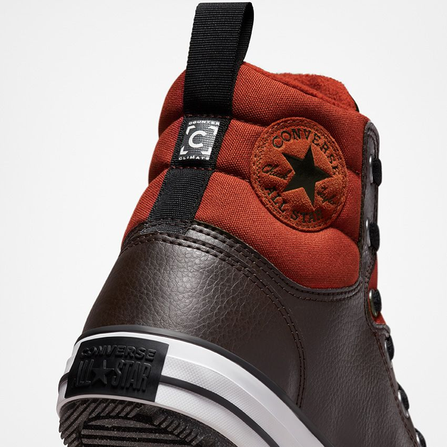 Чоловічі кеди високі Converse Chuck Taylor All Star Berkshire Boot A00721C 40.5 (7.5) 25.5 см Чорний/Темно-червоний (194433802345) - зображення 8