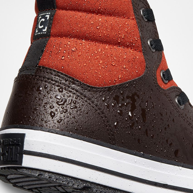 Чоловічі кеди високі Converse Chuck Taylor All Star Berkshire Boot A00721C 41 (8) Чорний/Темно-червоний (194433802352) - зображення 7