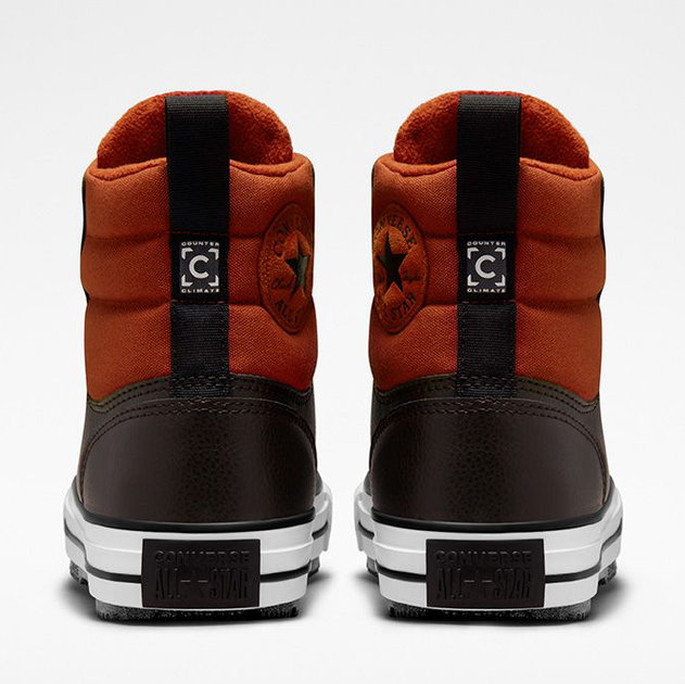 Męskie trampki za kostkę Converse Chuck Taylor All Star Berkshire Boot A00721C 45 (11) 29 cm czarne/bordowe (194433802185) - obraz 6